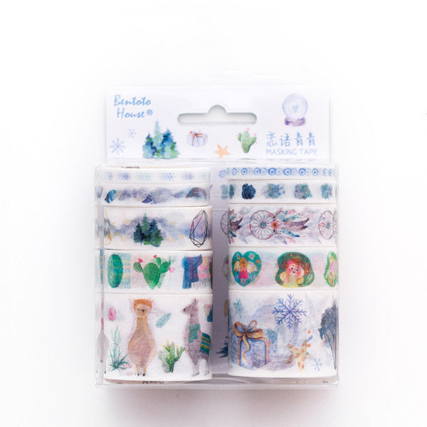 10 rolls of washi tape combo set