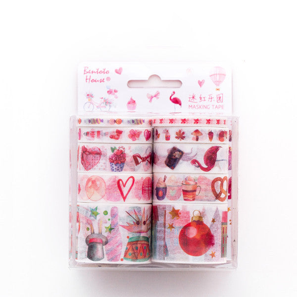 10 rolls of washi tape combo set