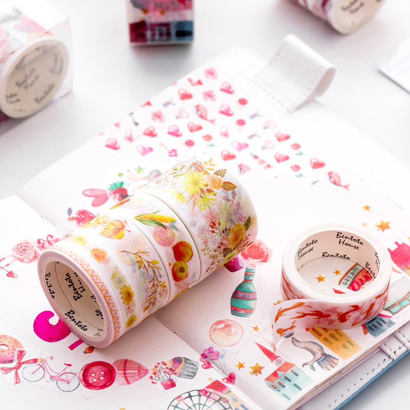 10 rolls of washi tape combo set