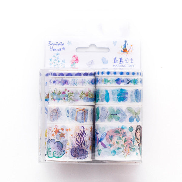 10 rolls of washi tape combo set