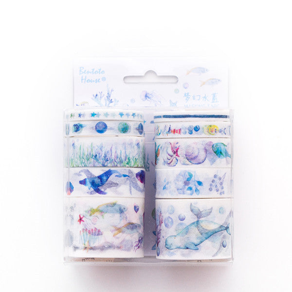 10 rolls of washi tape combo set